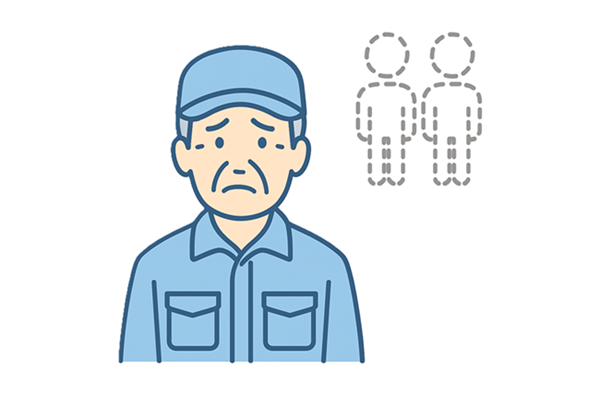 検針員の高齢化と不足